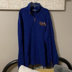 Vintage Polo Zip up Pullover